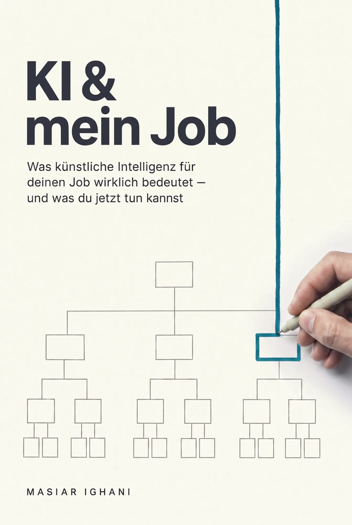Buchcover: KI & mein Job von Masiar Ighani